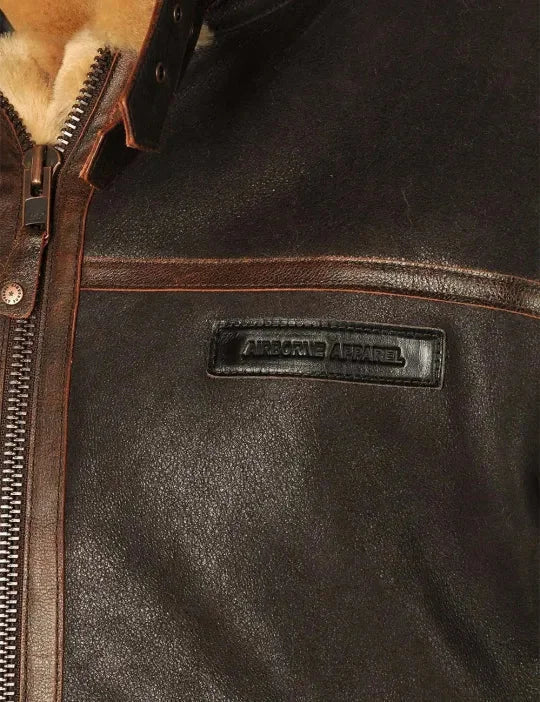 Fliegerjacke, schwere Ausführung Kostenloser Versand